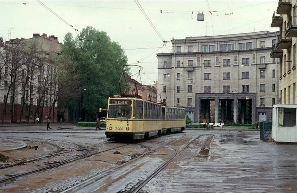 ленинградский трамвай большая монетная фото