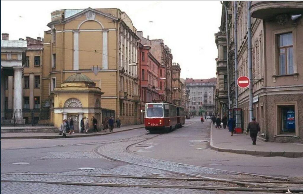ленинградский трамвай кузнечный переулок петербург