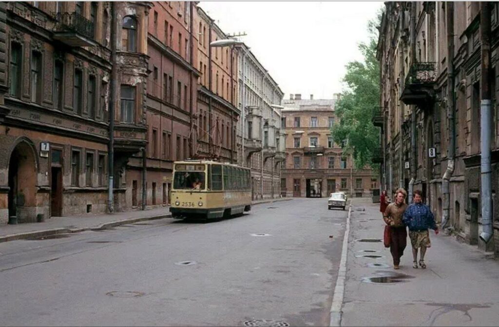 ленинградский трамвай дмитровский переулок петербург