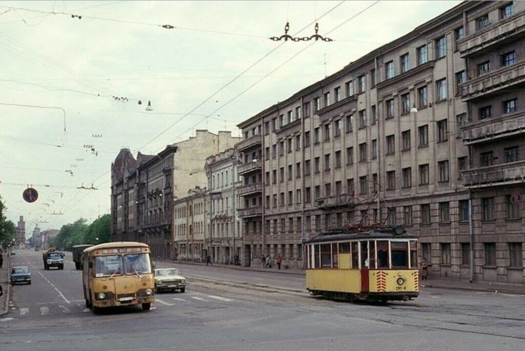 ленинградский трамвай измайловский проспект фото