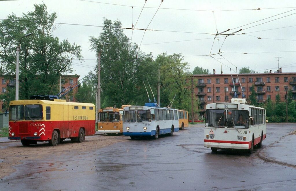 ленинградский трамвай тихорецкий проспект петербург