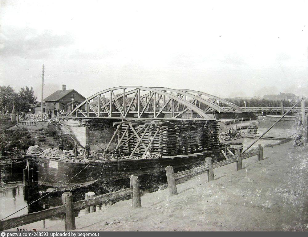 царскосельский железнодорожный мост 1900