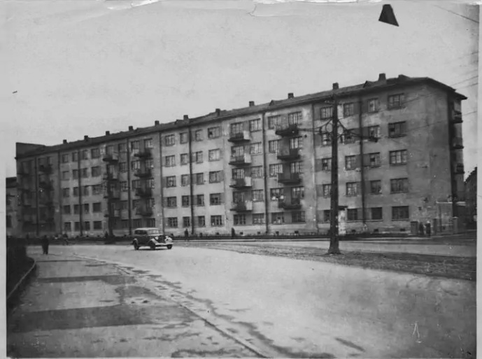 Батенинский жилмассив ленинград старое фото спб