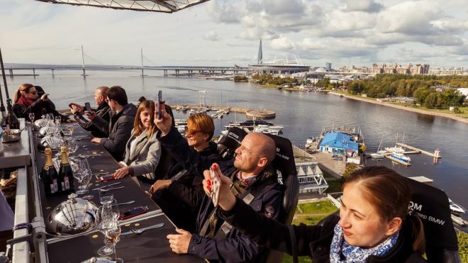 ресторан на кране санкт-петербург