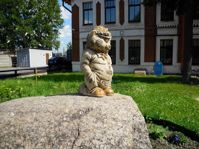 Скульптура кота на Канонерском острове Санкт-Петербурга - история появления