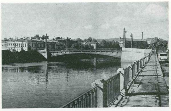 египетский мост спб старое фото