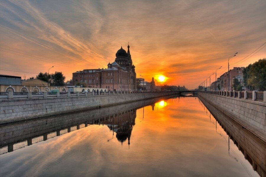обводный канал петербург красивое фото