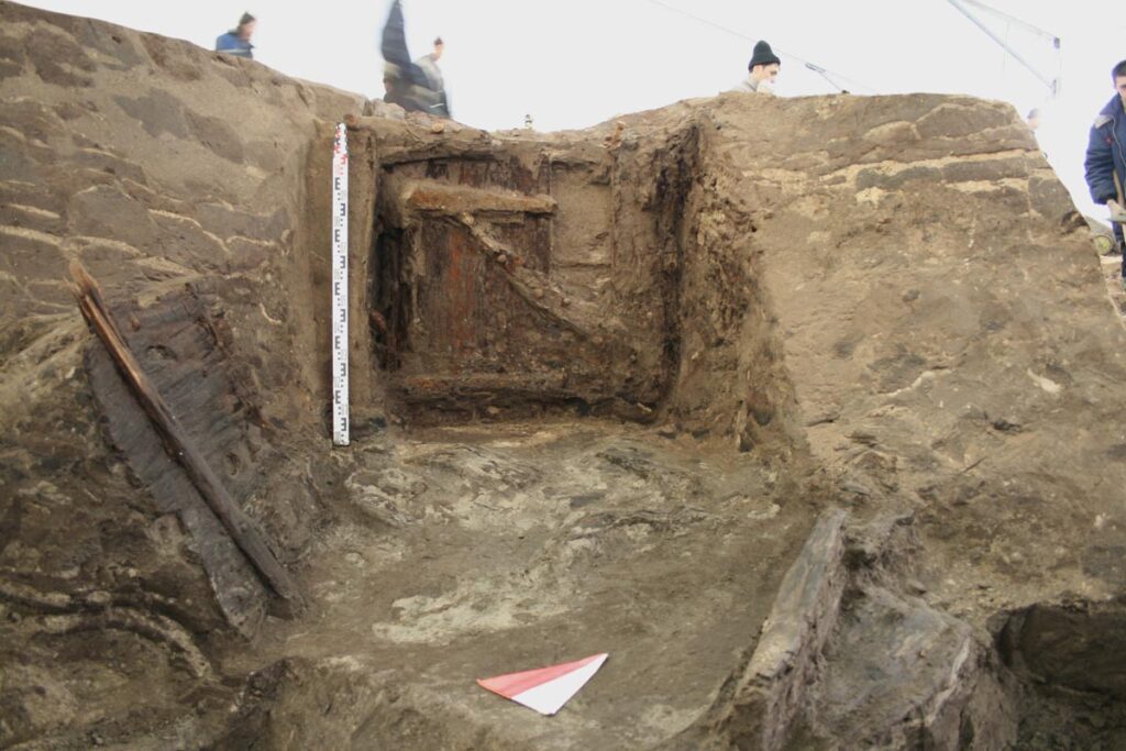 Потайная дверь Мертвого бастиона крепости Ниеншанц. Раскопки 2006–2009 гг.