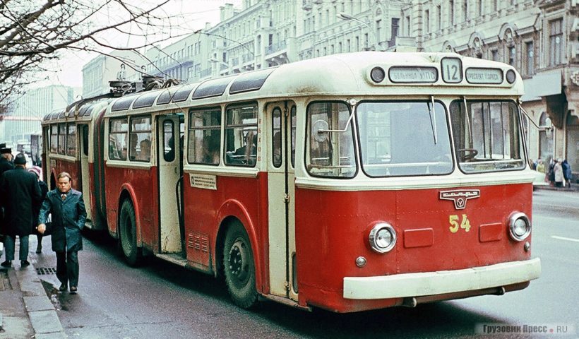 ТБЭС ТС-1 советский троллейбус