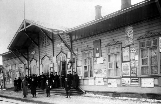 Железнодорожная станция "Удельная" вокзалы