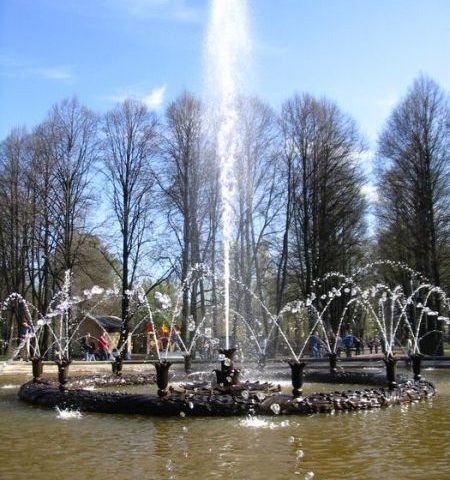 фонтан слава парк победы спб