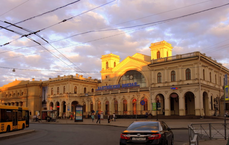 Балтийский вокзал санкт петербург фото