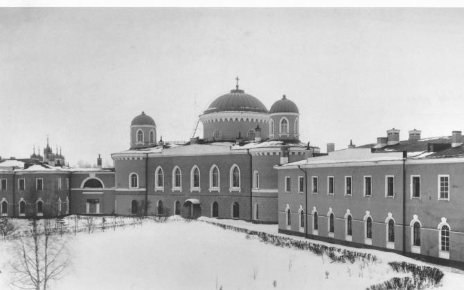 Чесменский дворец петербург старое фото