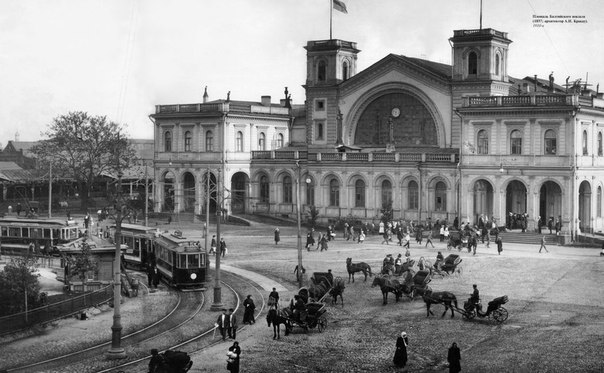 Балтийский вокзал петербург старое фото