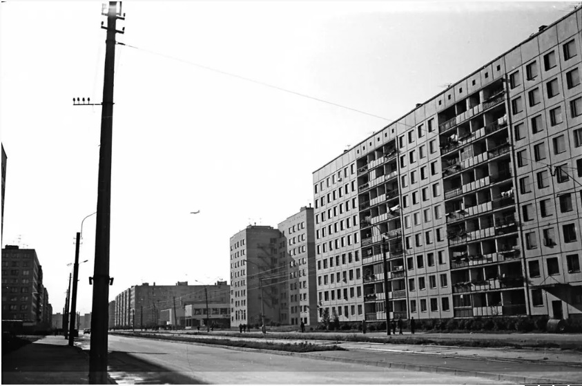 купчинская улица петербург старое фото