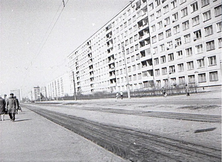 купчинская улица петербург старое фото