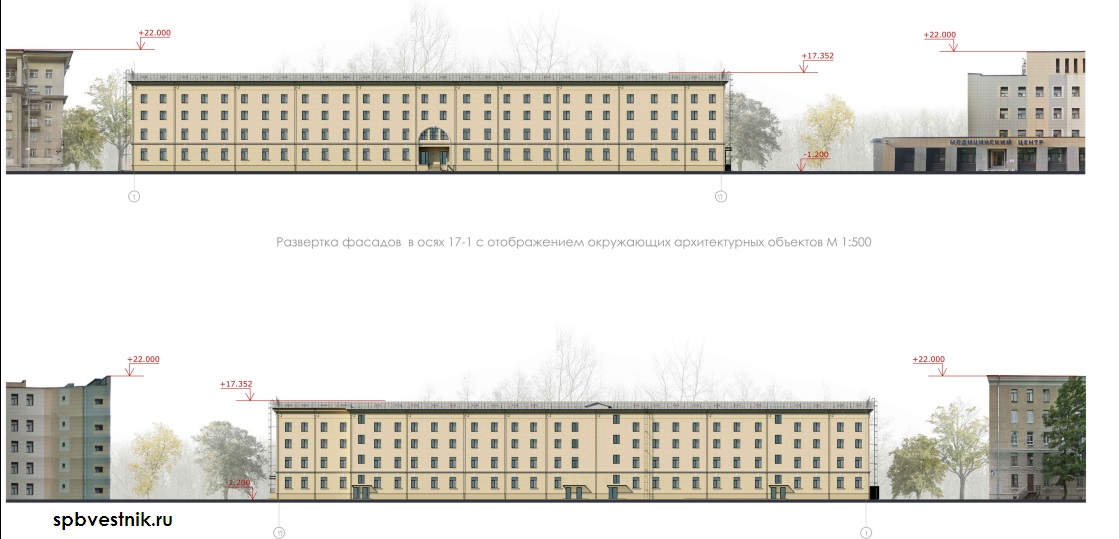гастелло 16 петербург проект общежитие
