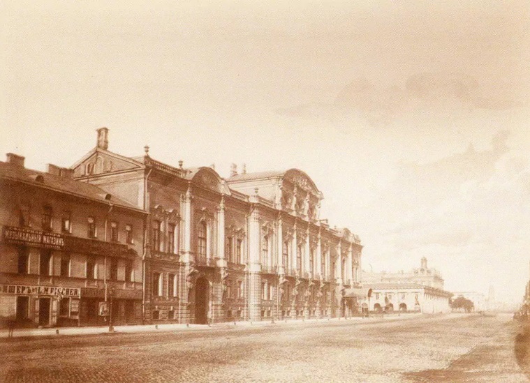 Дворец Белосельских-Белозерских петербург старое фото