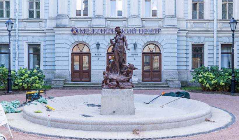 рождение афродиты скульптура петербург фото