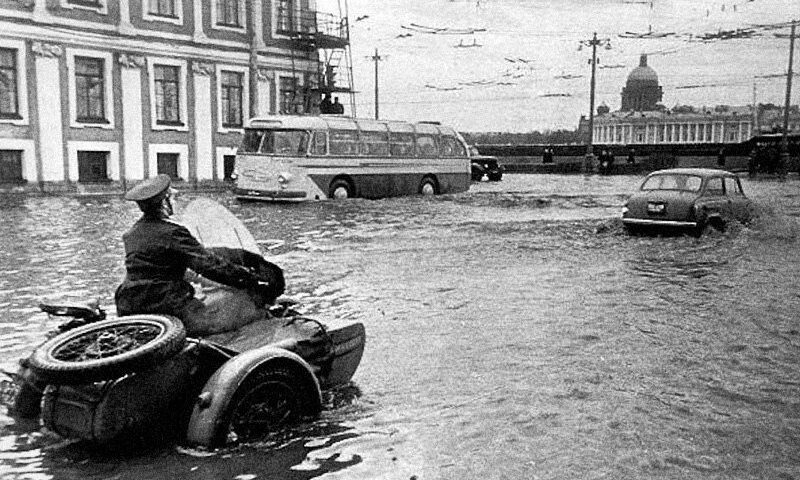 наводнение ленинград октябрь 1967 фото