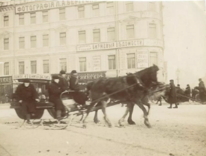 Здание на месте Дома Зингера, 1900-й год