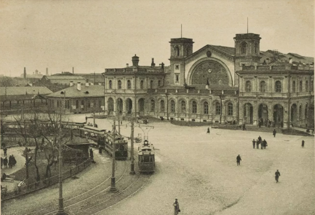 балтийский вокзал петербург старое фото