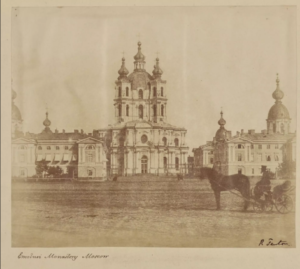 смольный собор петербург старое фото