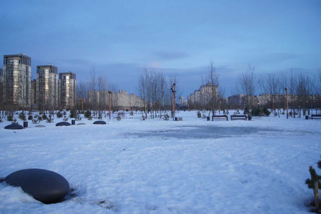 Сквер володина на васильевском